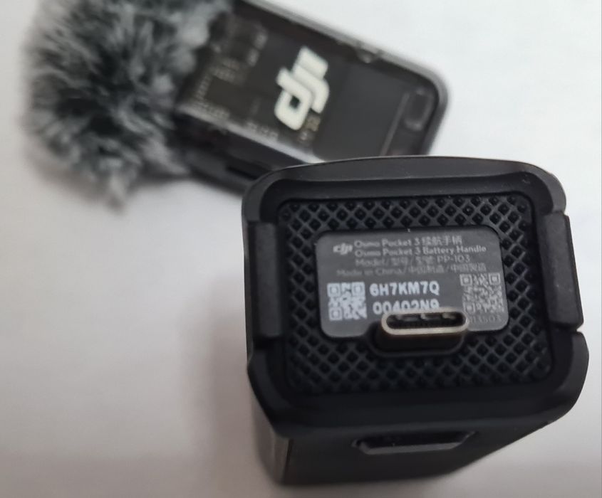 DJI mic 2 TX, DJI Osmo pocket 3 battery handle