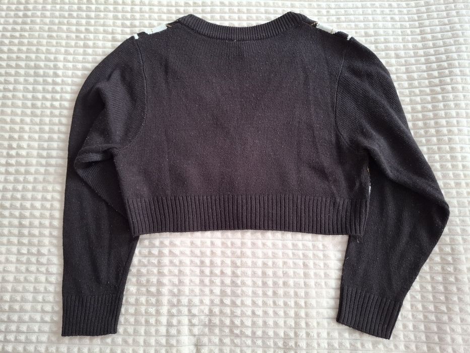 Черно-бяла жилетка H&M