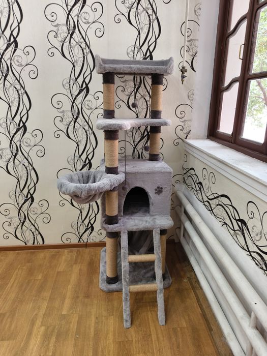 Игровой комплекс для кошек. ВИП домик кошек. Зоодомики