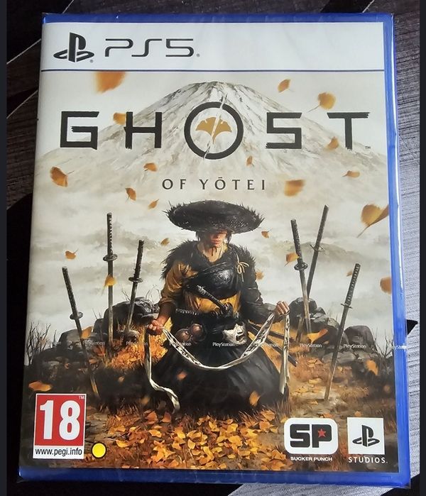 НОВ! Запечатан диск Ghost of Yotei PS5 Playstation 5 Плейстейшън