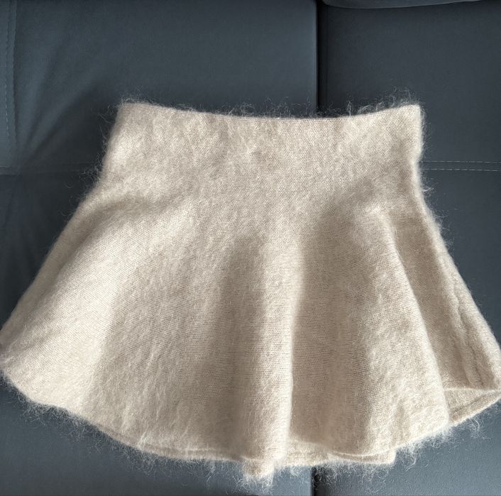 Fusta H&M, bej, nepurtata