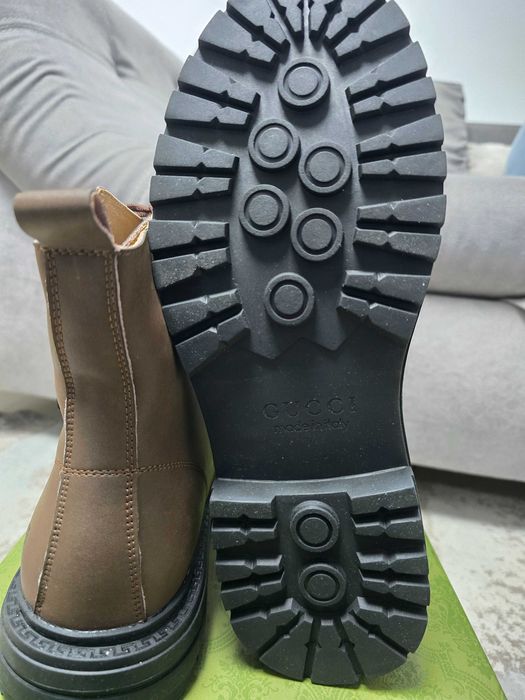 Ghete Gucci Maro ~ Marimea 44 ~ Nou