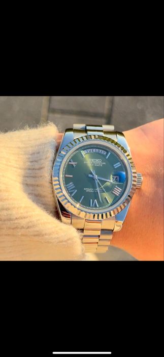 Seiko Mod Datejust/Daydate GMT