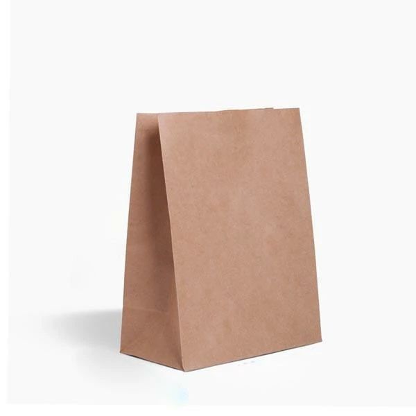 Крафтовые бумажные пакеты ЭКО салатник пищевой