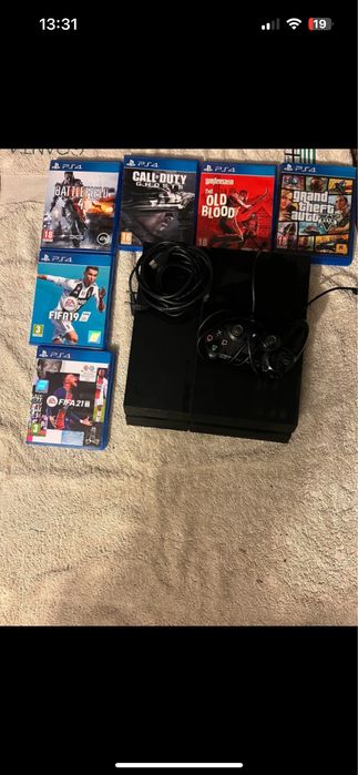 Playstation 4 + 6 jocuri