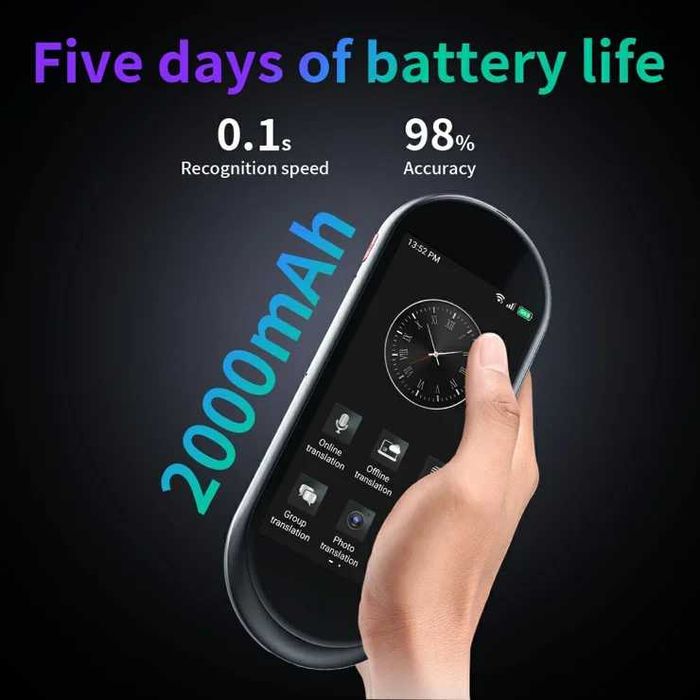 Карманный переводчик A10 SIM Card Более 130 языков. Есть доставка