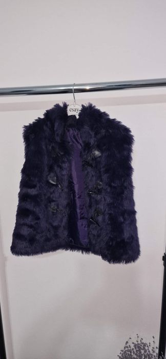 Vesta din blana de dama