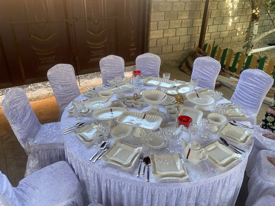 Аренда, Посуда, Стол, Стулья, Казан Ошак