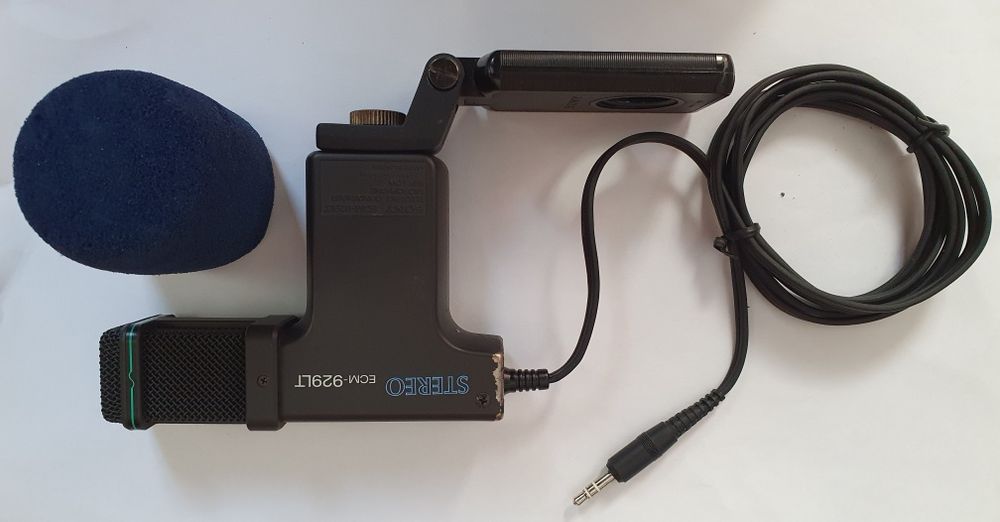 Microfon vintage Sony stereo, condenser