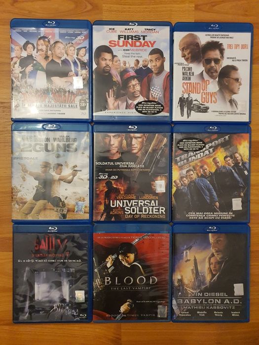 Filme blu ray diverse