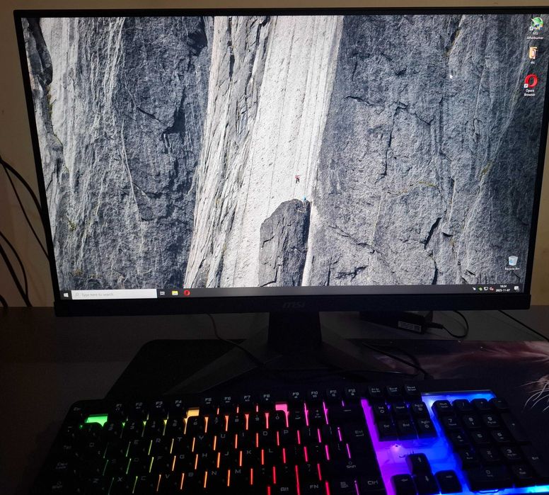 Monitor Gaming LED IPS MSI MAG 256F, 24.5 Full HD 180Hz, 1.07B culori