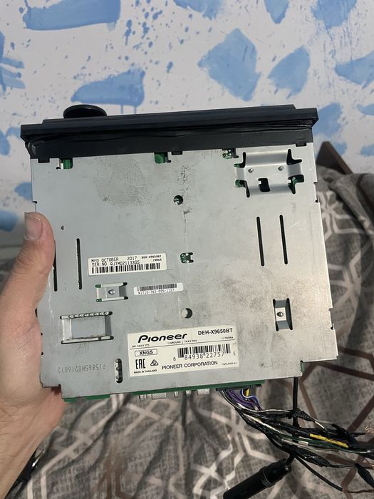 Pioneer deh x9650bt в отличном состоянии