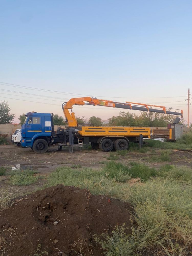 Манипулятор кран Камаз