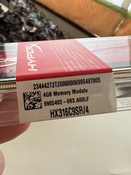 4GB Ram DDR3 HyperX
