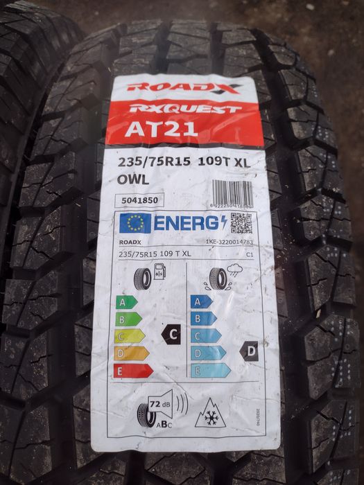 Нови Roadx AT21 4бр.235/75/15 дот0825