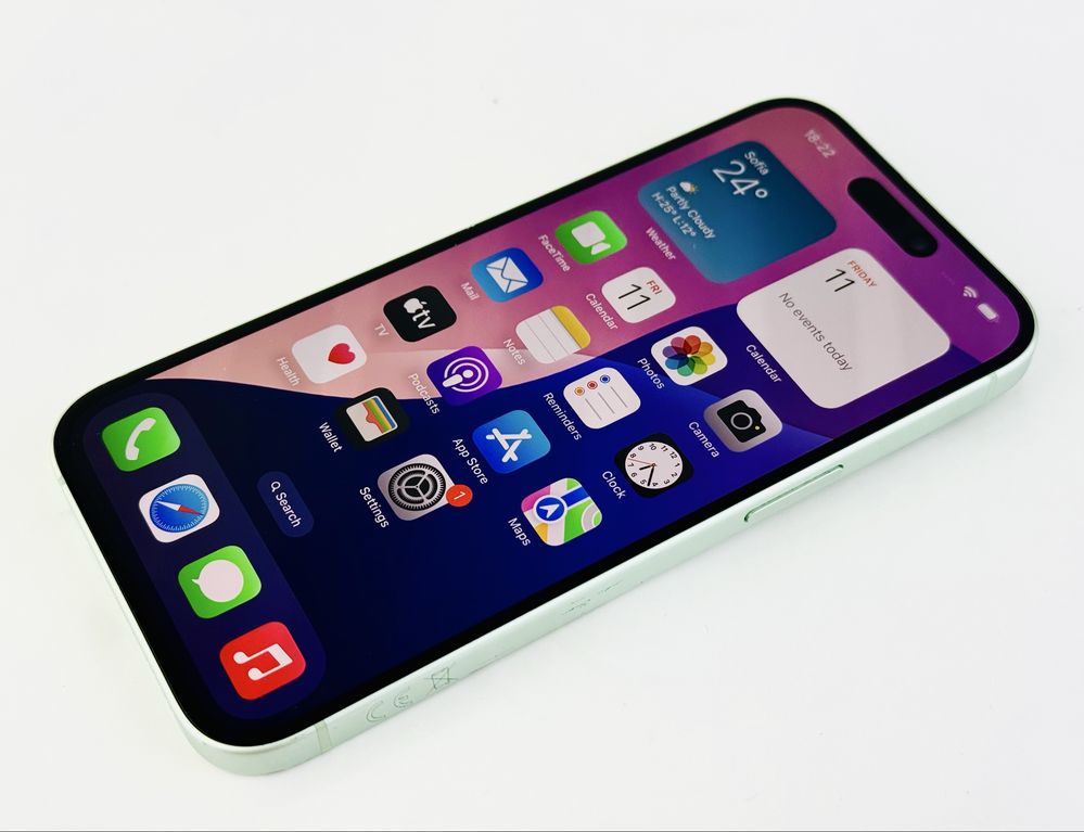 Apple iPhone 15 128GB Green Отличен! Гаранция!