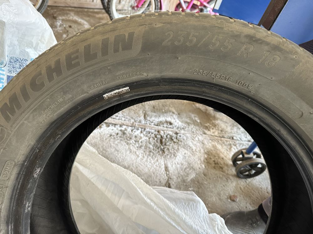 Летние шины michelin 235/55/R18