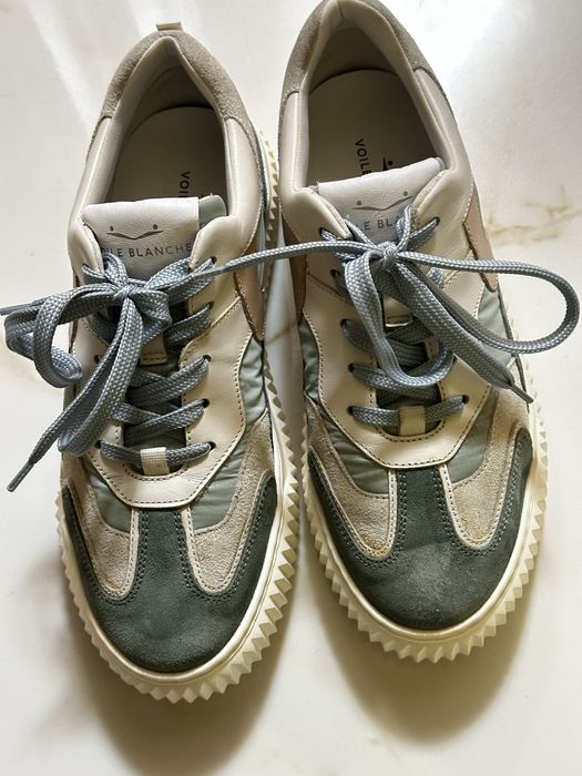 Спортни зелени дамски обувки VOILE BLANCHE