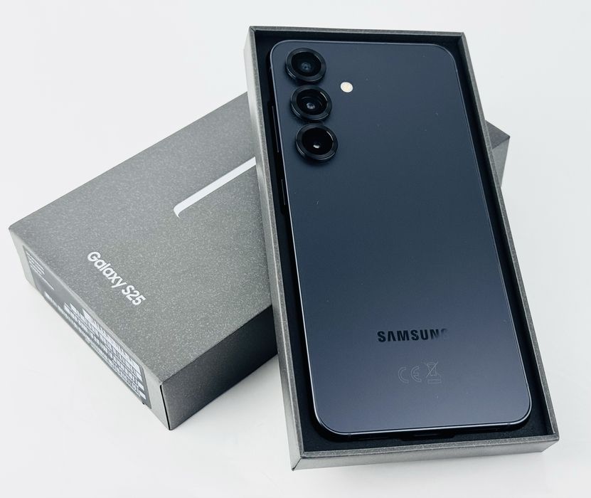 НОВ! Samsung Galaxy S25 5G 128GB 12RAM Blueblack Гаранция!