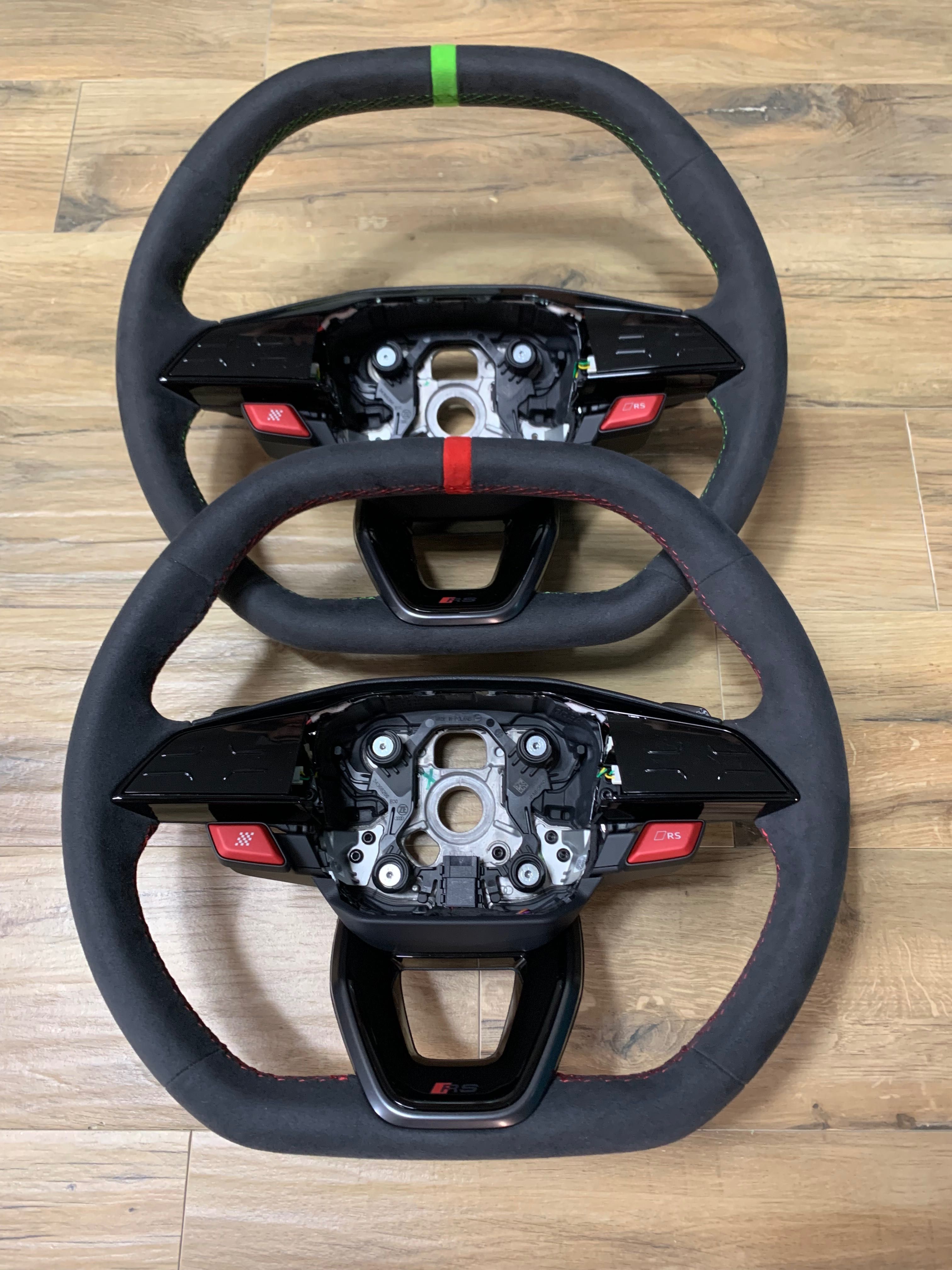 Volan Teșit Audi RS/Q4,Q5,Q6,A4,A5,A6,A7,E Tron /Modelul Nou 2024
