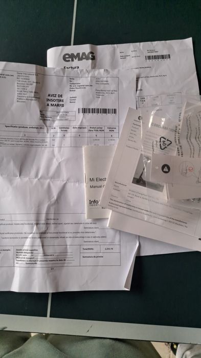 Vând trotineta electrica xiaomi pro 2