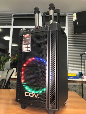 КОЛОНКА COV CV-V50 с микрофонами. Блютуз качественная Оптом и в розниу