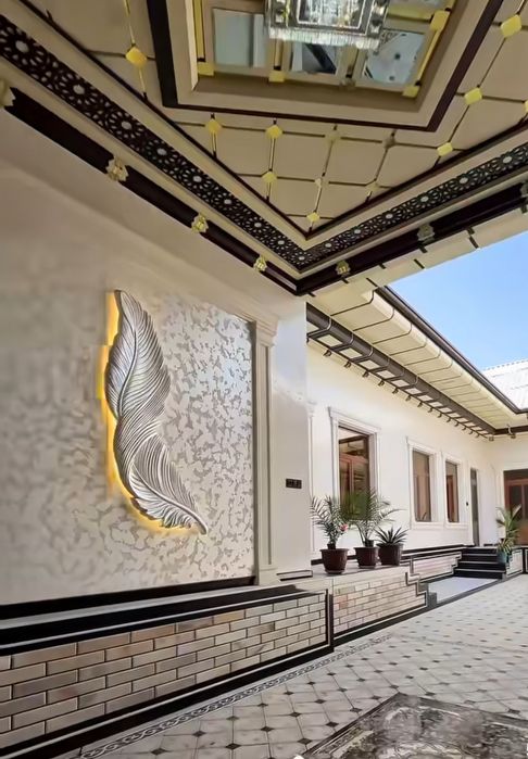 Attacento travertin dojdik marmarenoo kartamiro fasad