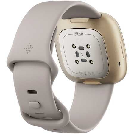Ceas smartwatch Fitbit Sense, Carbon Graphite