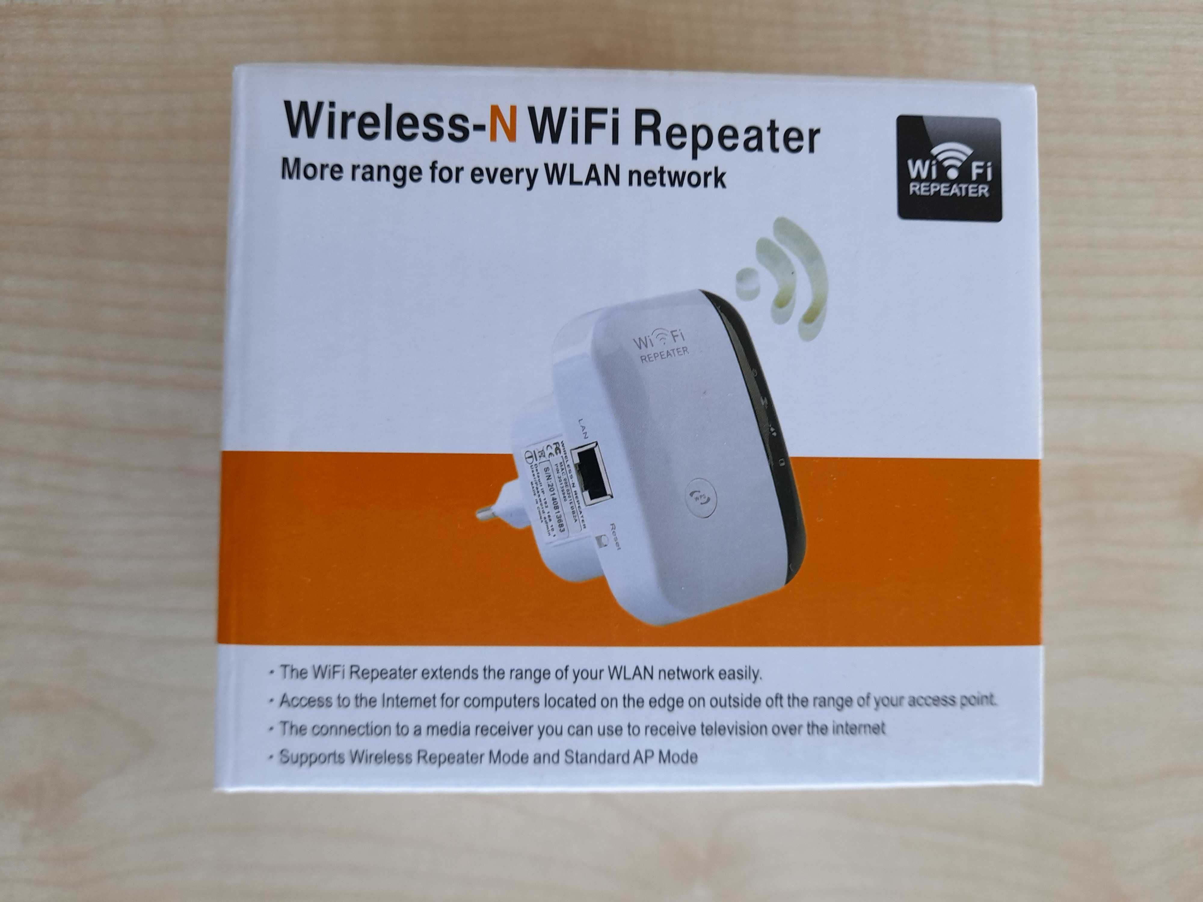 NOU Amplificator Semnal Retea Wireless, Extender WiFi 300Mbps UTP