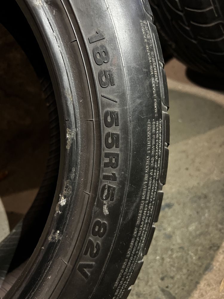 2 броя летни гуми Dunlop SP Sport 3000 A 185/55 r15