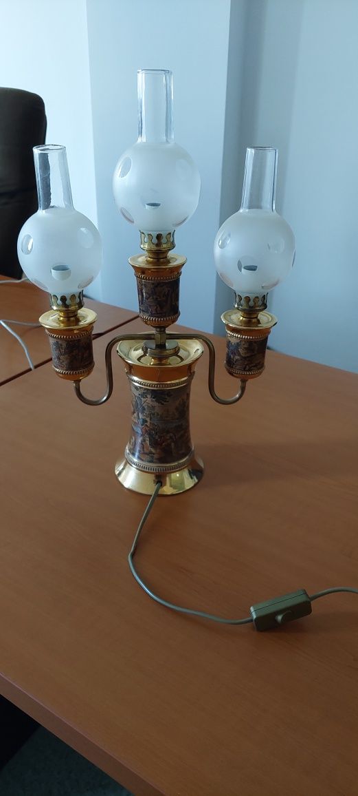Lampa veioza vintage colectie 1950 Italia hand made