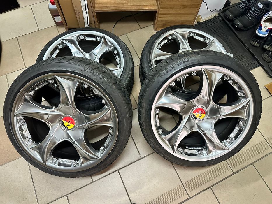 Roti Fiat Abarth prindere 4x100 4x108 Ford Logan 205/40 R17 irna