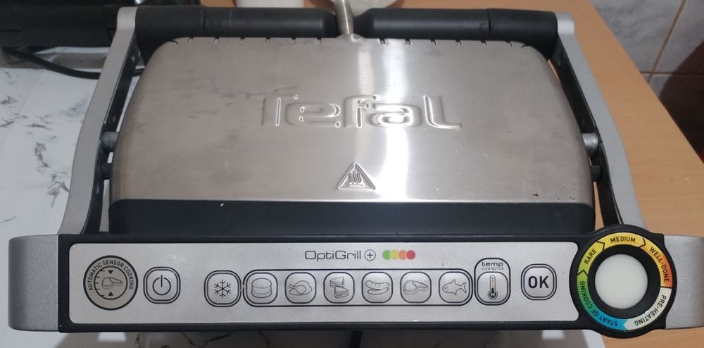 Vând Gratar electric Tefal Optigrill+ Wafles GC716D12, 2000 W