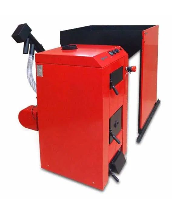 Centrala termica, cazan lemne cocs peleti, vas acumulare puffer boiler