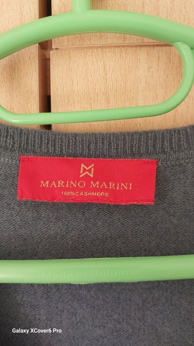Пуловер MARINO MARINI.100% кашмир. размер М.