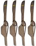 SET 4 Huse INDIVIDUALE Lanseta si mulineta CRAP HAKUYO 215cm