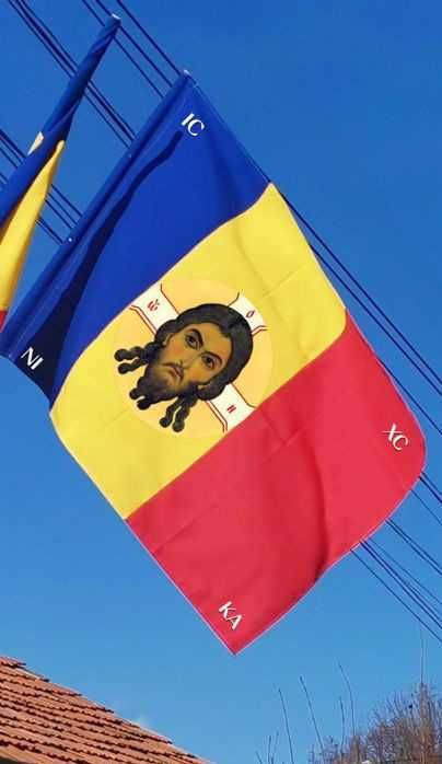 Steag Ortodox România - Mahrama Domnului Iisus Hristos