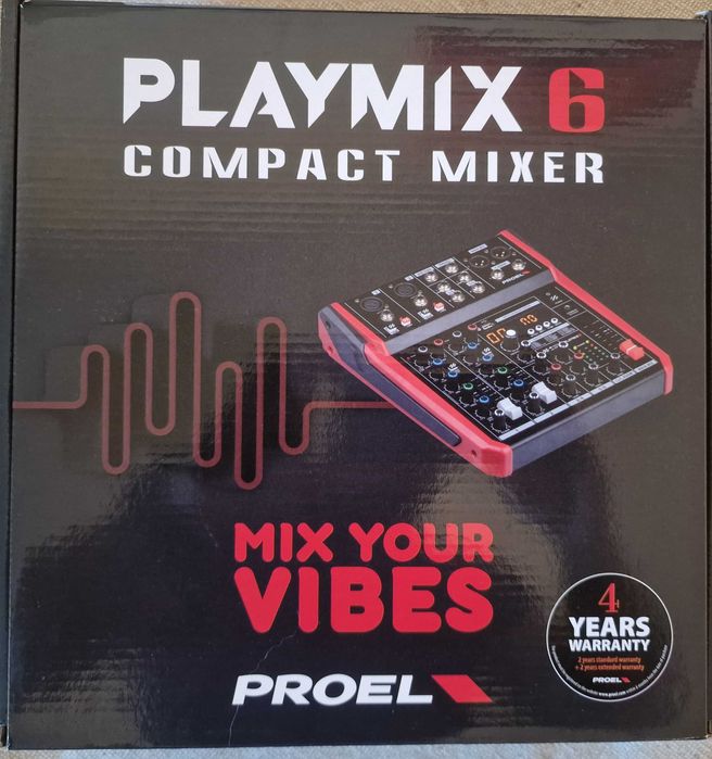 Proel PLAYMIX 6Compact mixer