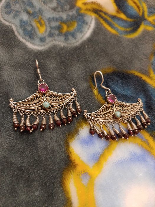 Старинные сережки