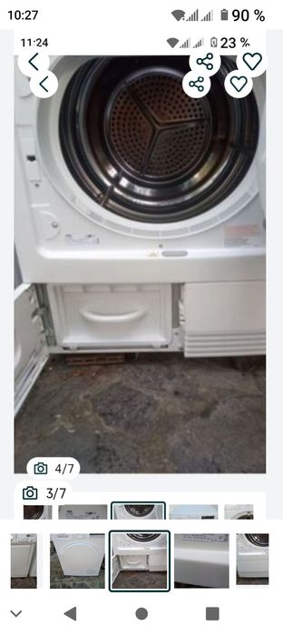 Vând uscător de rufe AEG