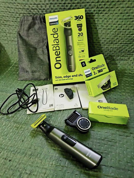 Aparat de barbierit, tuns barba si parul corporal PHILIPS OneBlade Pro