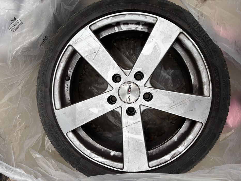 Jante r18 cu anvelope de vara