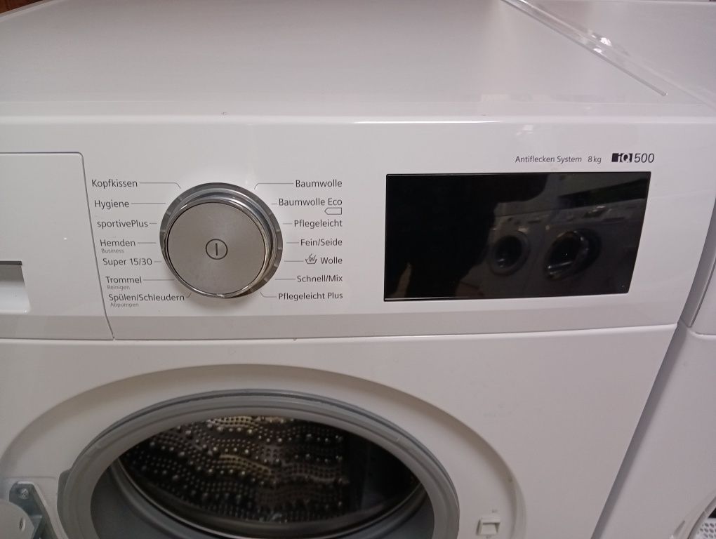 Комплект пералня и сушилня с термопомпа Сименс Siemens IQ 500 A+++