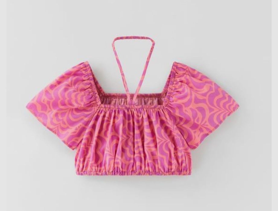 Бюстие, кроп топ Zara