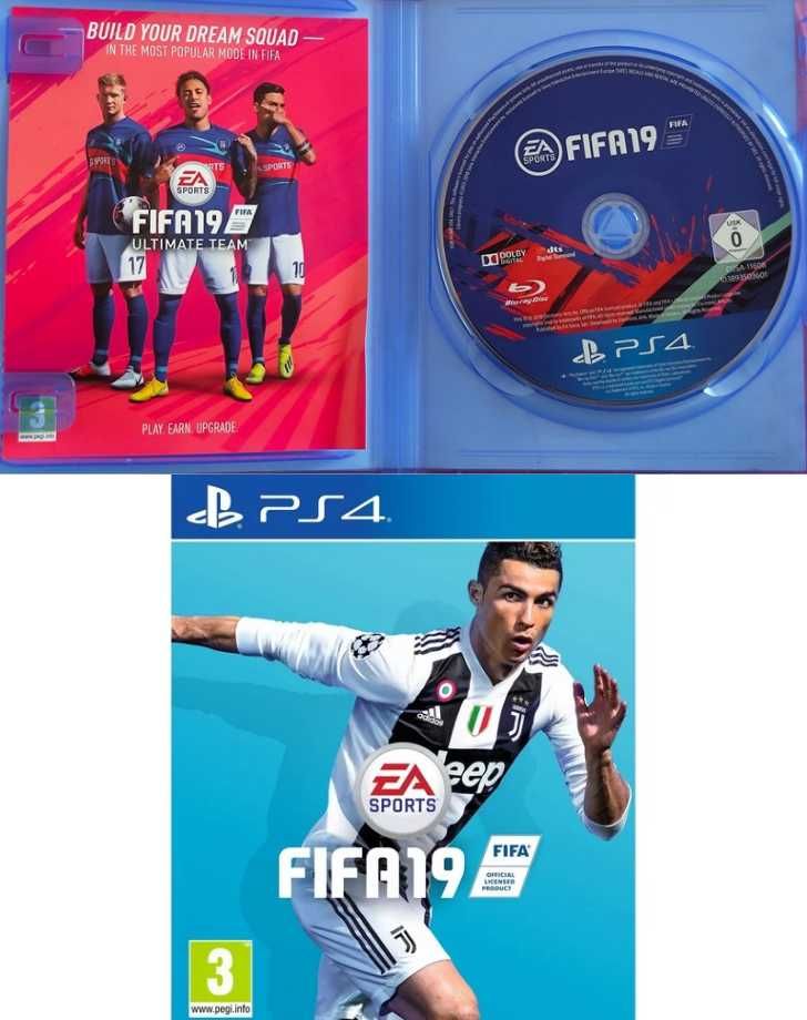 2 PS4 ИГРИ В ЕДНА КУТИЯ • God of War + FIFA 19 • 35 лв