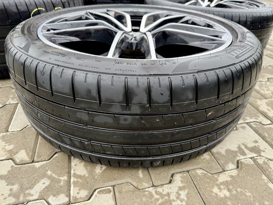 Set jante Mercedes + anvelope originale Pirelli P Zero MO – R23