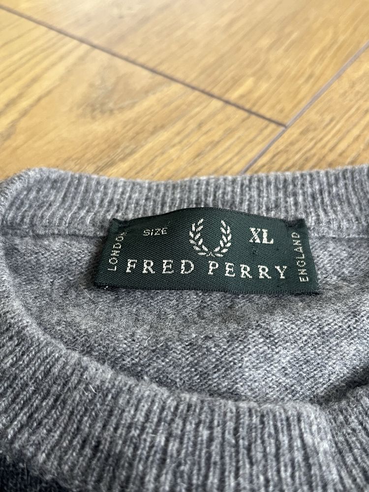 Fred Perry : Made in England - Wool Jumper - размер Л / Оригинал