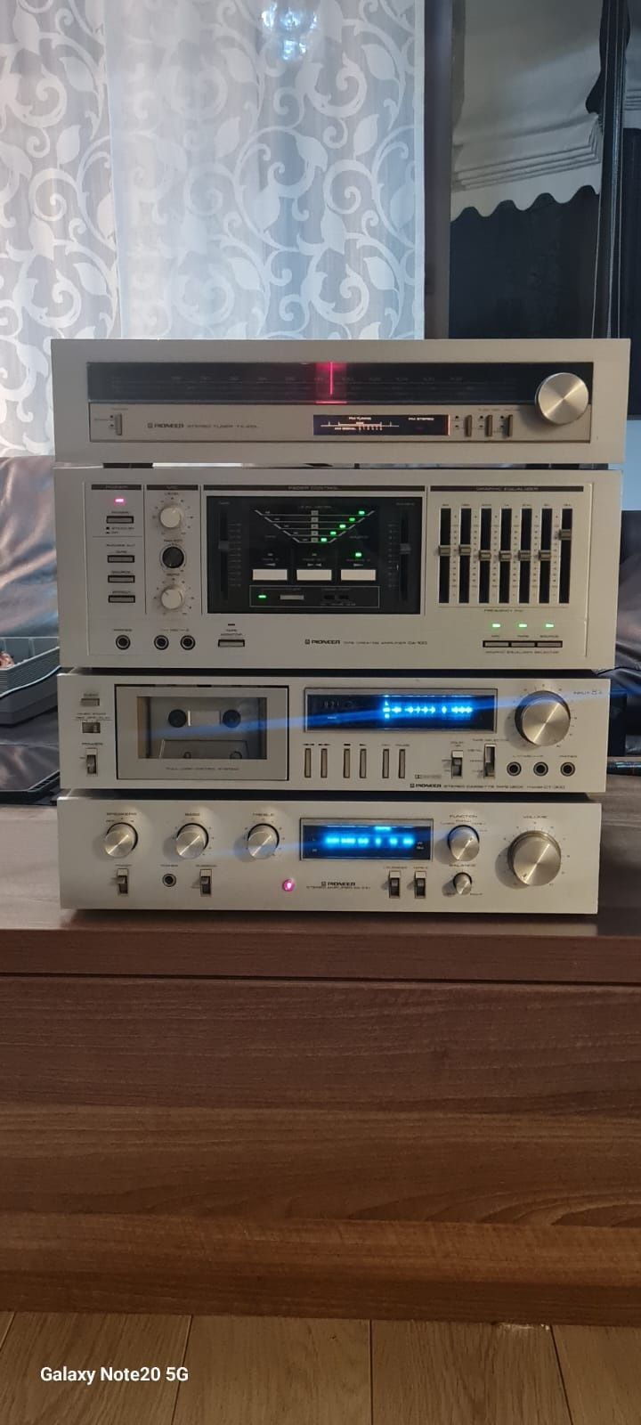 Pioneer Blue! Super Preț! Tuner, Deck CT200,Amplificator