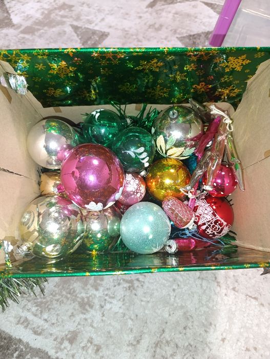 Елочные игрушки СССР