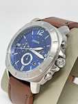 FOSSiL chronograph leather brown  (bq-2819)